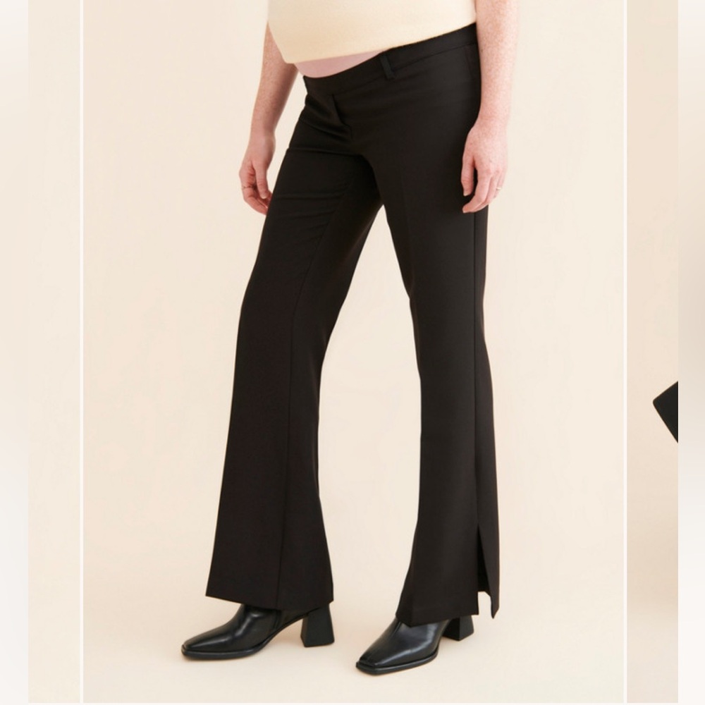 Pietro Brunelli Black maternity trousers